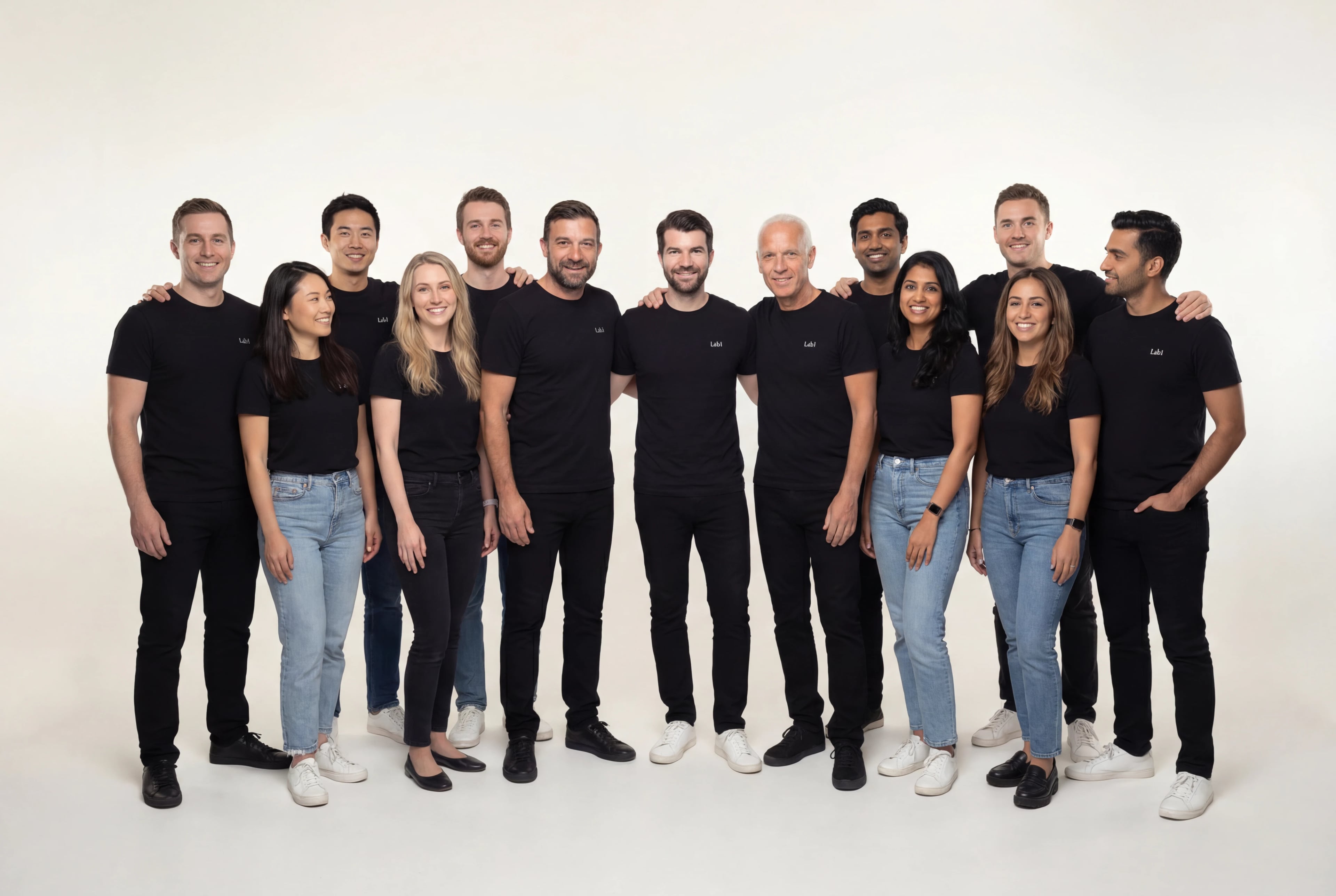 Lab1 team working together